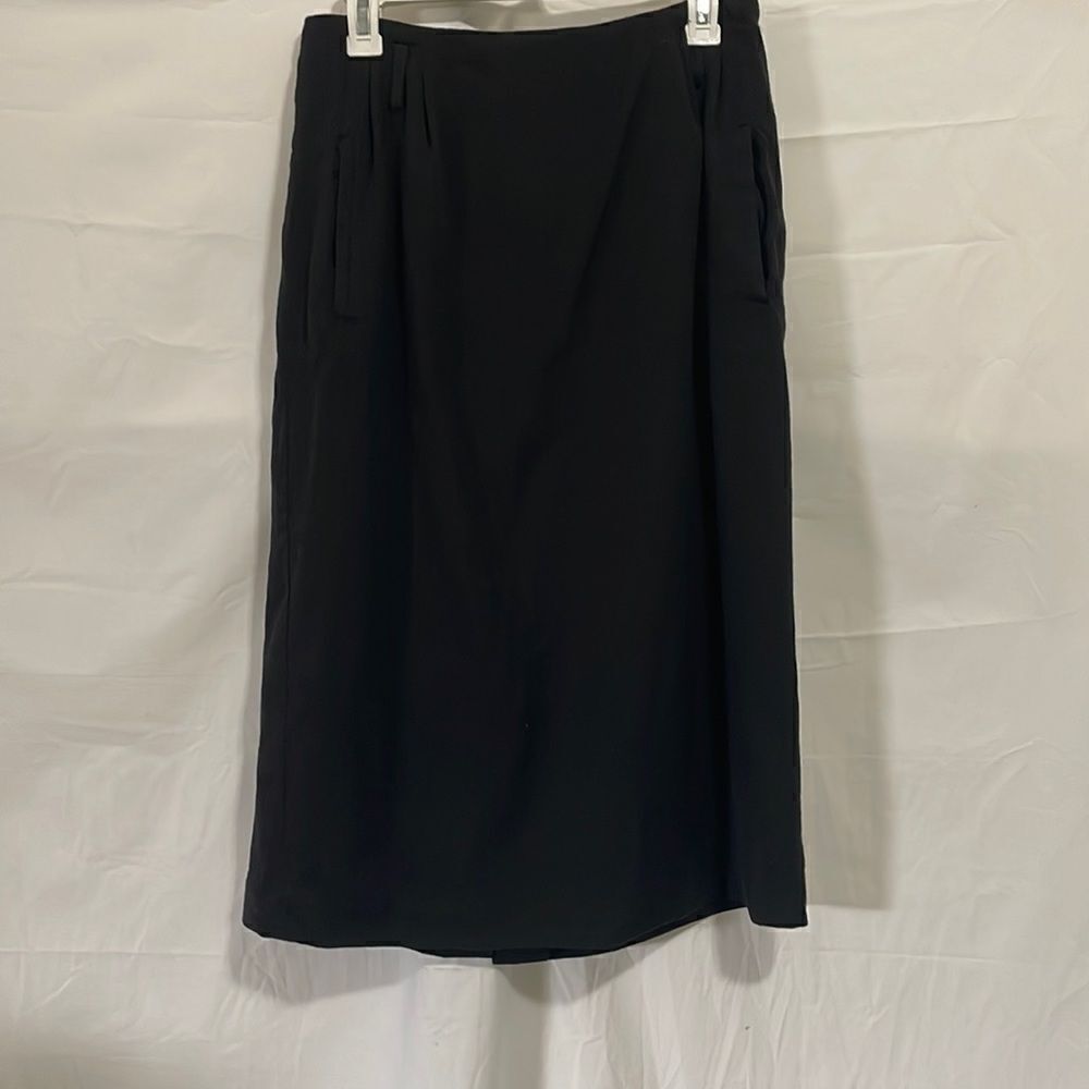 Vintage Country shop 100% wool, calf Length skirt.